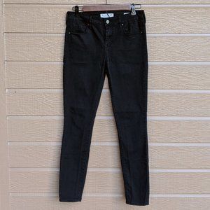 Bullhead Black Mid Rise Skinniest Jean Sz 27